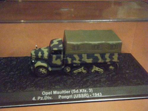 OPEL MAULTIER-DE AGOSTINI-1/72 SCALE-IN CASE-NEW