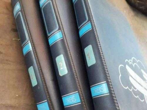 3 binder folders of the wings collection 1,2,3,4