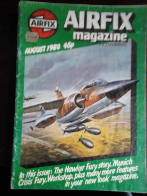AIRFIX MAGAZINE-FOR PLASTIC MODELLERS-AUG 1980