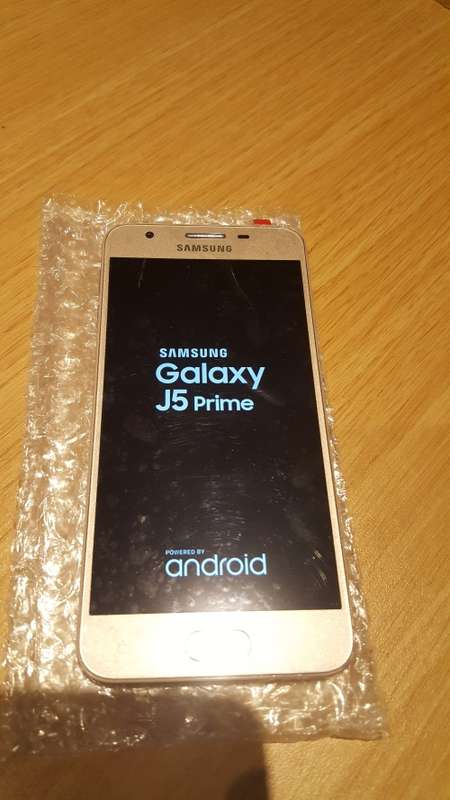 SAMSUNG J5 PRIME GOLD  !!!! BARGAIN !!!! CLOSE TO NEW !!!!! FREE SHIPPING !!!!!!