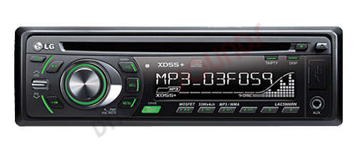Lg car radio with usb