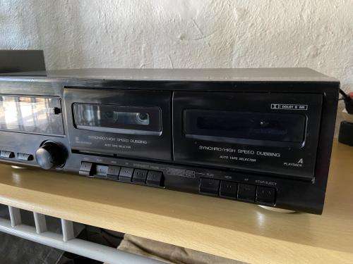 JVC DOUBLE CASSETTE PLAYER !!! BARGAIN !!!!