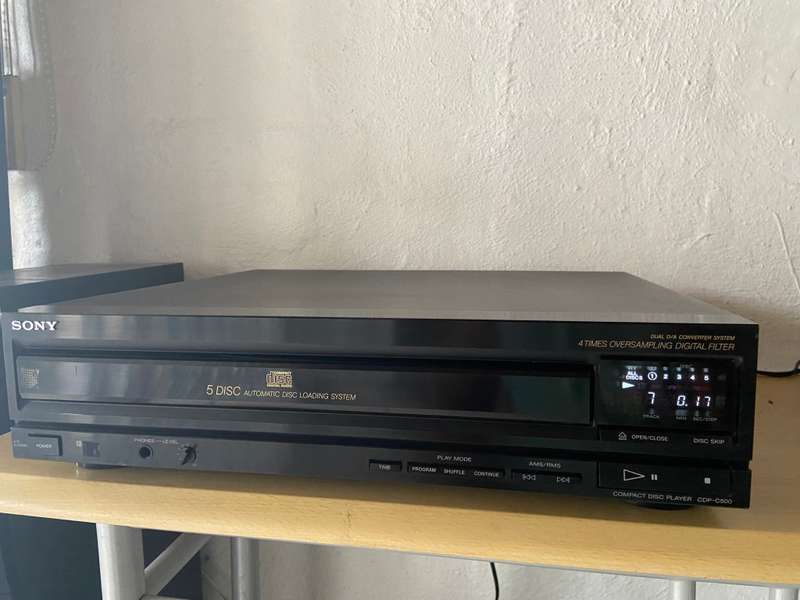Sony 5 Disc CD Player