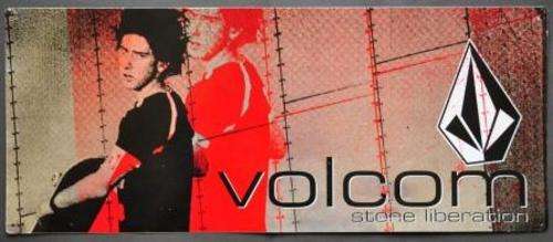 Volcom Stone Liberation Sheet Metal Poster