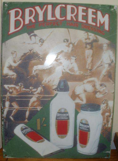 Brylcreem Sign