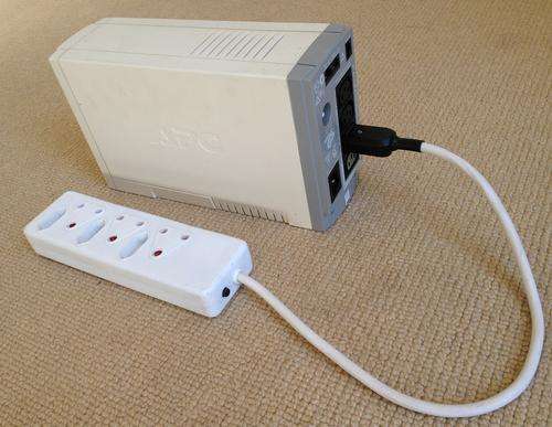 Keep watching TV or recording DSTV during a power outage - APC Back-UPS CS 350 BK350EI -