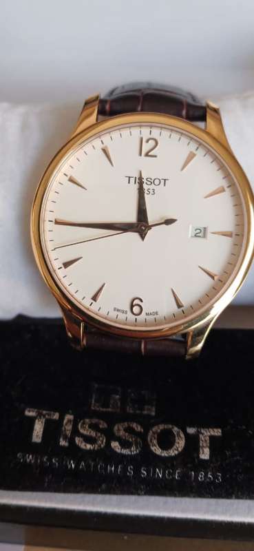 Tissot 063610 Mens Gold Watch