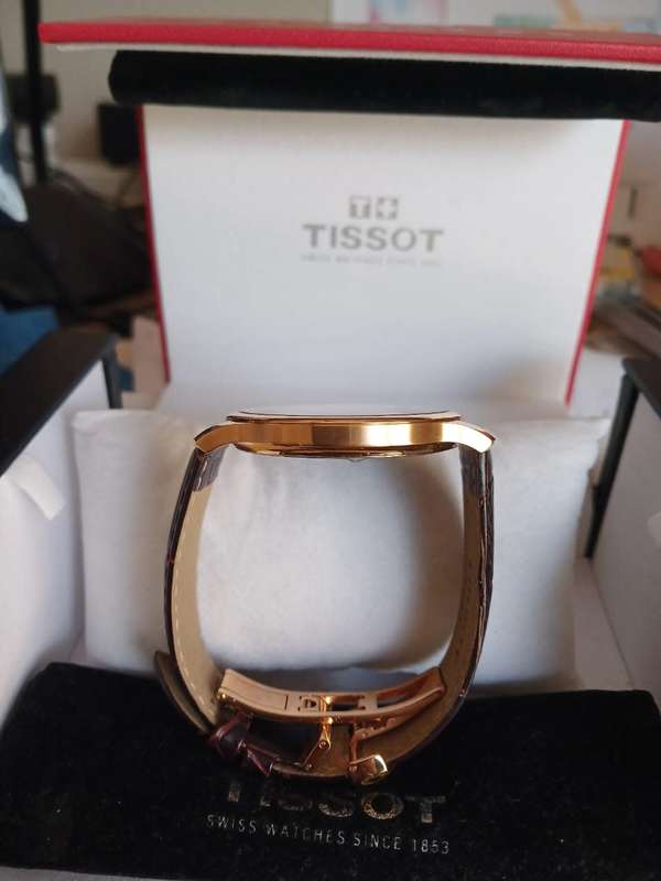 Tissot 063610 Mens Gold Watch