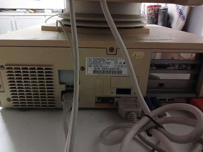 Packard Bell 4480 multimedia computer and Lexmark Color Printer