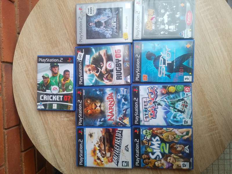 9 x PS2 games