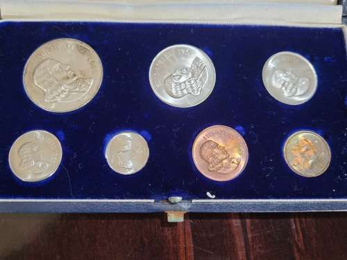 Rare Find ! 1965 SA Mint proof set ! Must have for the collector !