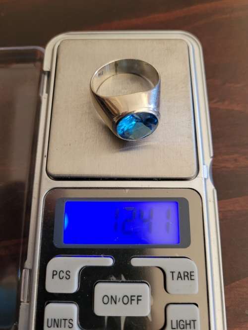 Beautiful Sterling Silver ring ! Heavy !