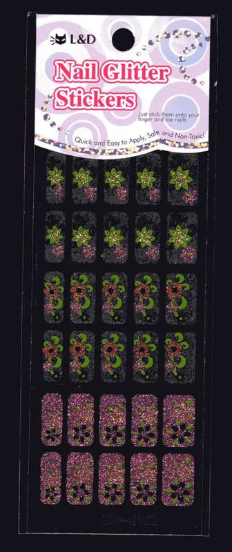 Nail Glitter Stickers