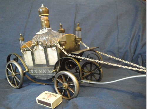 Magnificent Musical Decanter Carriage ( Re Listing )