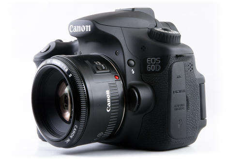 Canon EOS 60D with mounted 50mm f/1.8 II Lens (3 months old) LIKE NEW!!!