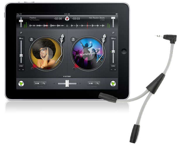 GRIFFIN DJ CABLE FOR IPAD, IPHONE AND IPOD TOUCH