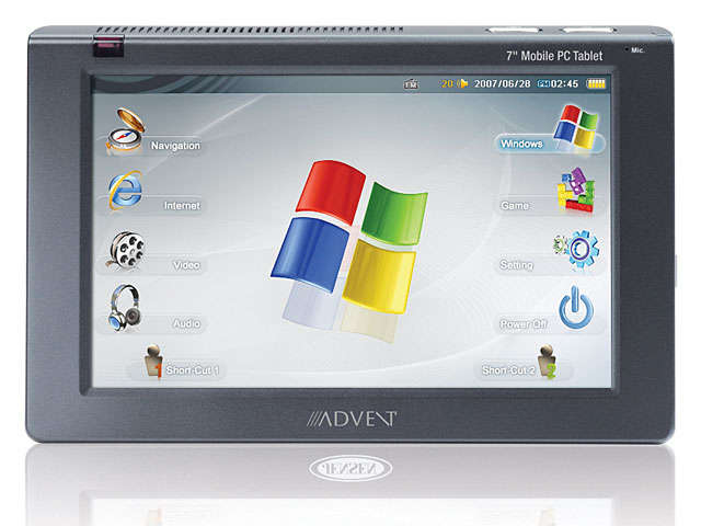 Advent ADV3500 7'LCD Tablet PC and Navigator - Windows XP Operating System