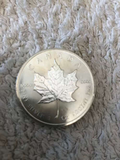 1 oz Canadian silver dollar (Low Start Price)