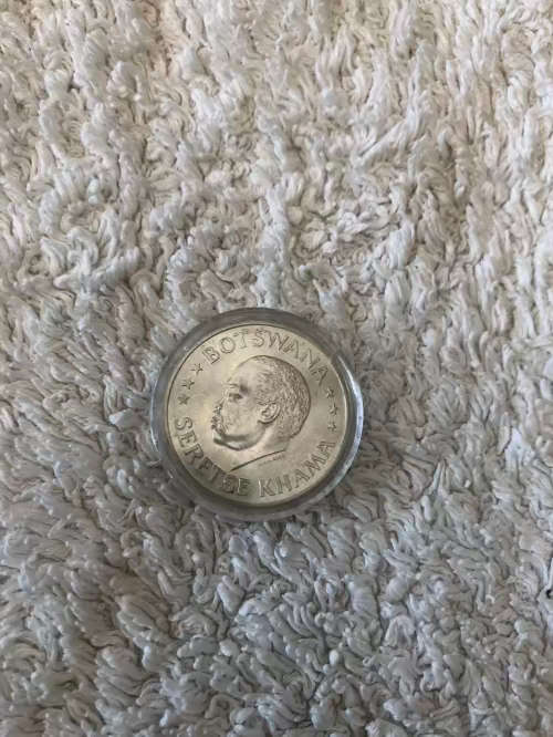 Botswana silver coins (90% silver purity)