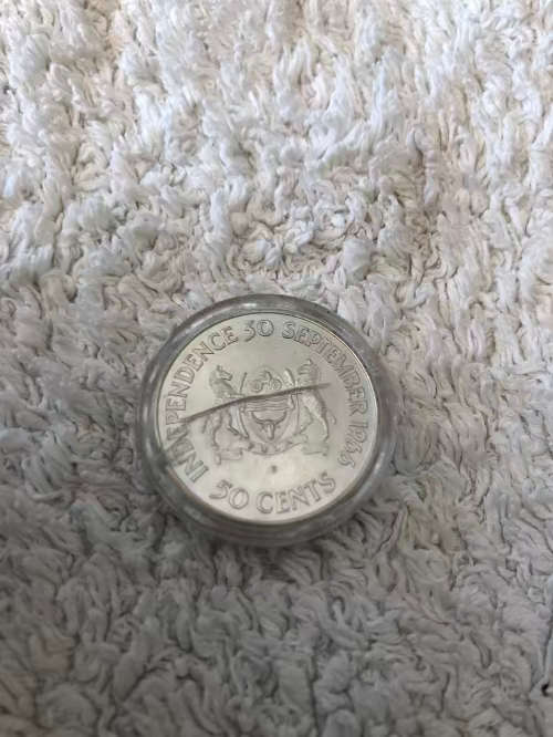 Botswana silver coins (90% silver purity)