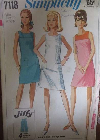 SIMPLICITY PATTERN 7118 SIZE12