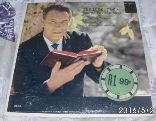 The Love Of God George Beverly Shea Vinyl/LP