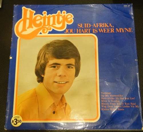 Heintje Simons Suid-Afrika Jou Hart Is Weer Myne Vinyl/LP