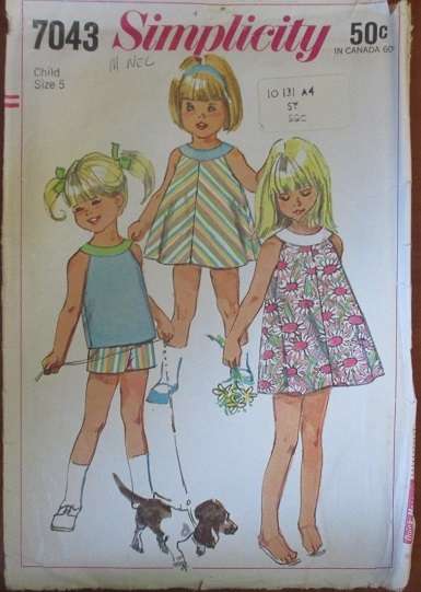 SIMPLICITY PATTERN 7043 CHILD 5