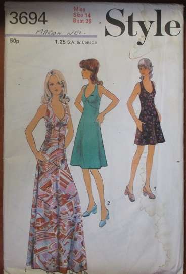 STYLE PATTERN 3694 SIZE 14