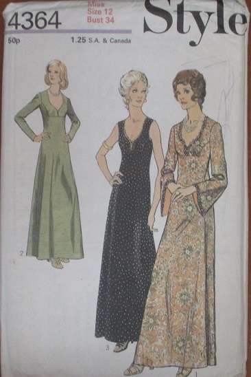 STYLE PATTERN 4364 SIZE 12