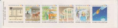 FINLAND 1988 The 350th anniversary of the Finnish mail services COMPLETE BOOK