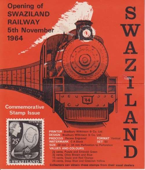 SWAZILAND 1964 BROCHURE AS PER SCAN RARE ITEM