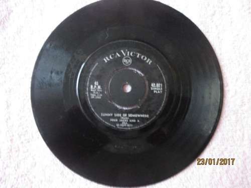 FOUR JACKS AND A JILL MISTER NICO/SUNNY SIDE OF SOMEWHERE SEVEN SINGLE