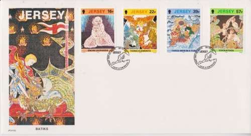 JERSEY FDC 1992 BATIKS