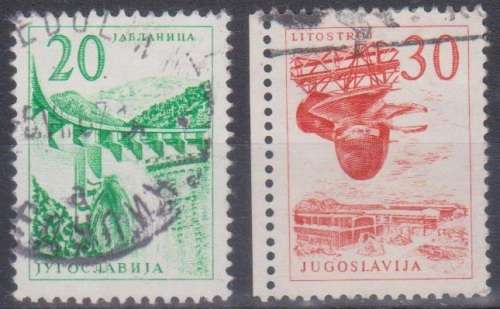 YUGOSLAVIA 1965 Techonology and Architecture SET