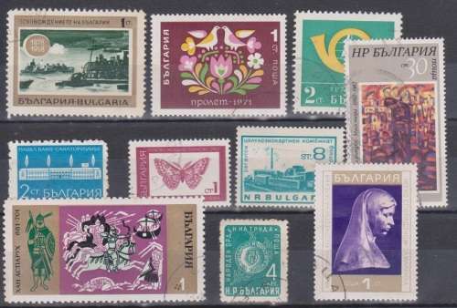 BULGARIA SELECTION BID PER STAMP TO TAKE ALL CARD EXCLUDED