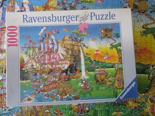 1000 PCE RAVENSBURGER PUZZLE IN GREAT CONDITION COMPLETE