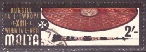 MALTA  1970 The 13th Council of Europe Art Exhibition USED