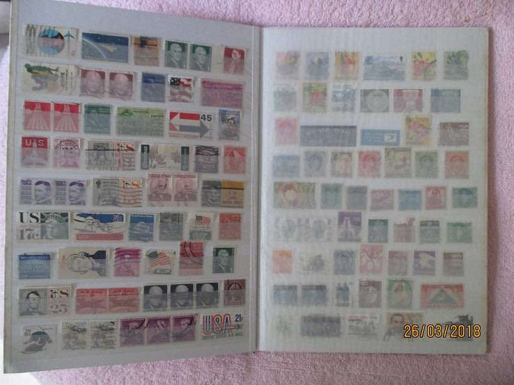 CLEAN A4 STOCKBOOK FULL OF MIXED WORLD STAMPS