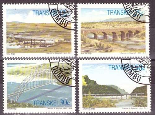 TRANSKEI 1985 BRIDGES CTO SET SACC 189-172