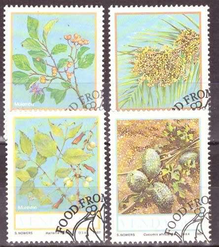 VENDA 1987 FOOD FROM THE VELD CTO SET SACC 164-167