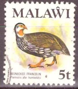 MALAWI  1975 Birds UNH CV R40
