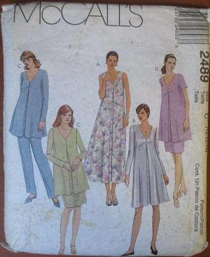 McCALLS PATTERN 2489 SIZE 10-14