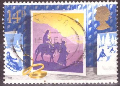 GB  1988 Christmas Stamps UNH CV R6.30