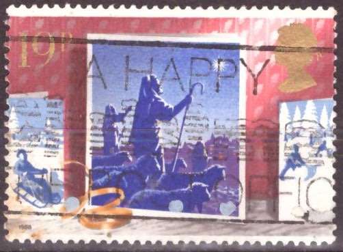 GB  1988 Christmas Stamps UNH CV R9