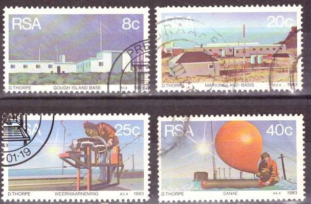 RSA  1983 Weather Stations UNH SET