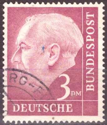 GERMANY  1954 Professor Dr. Th. Heuss ULH CV R47