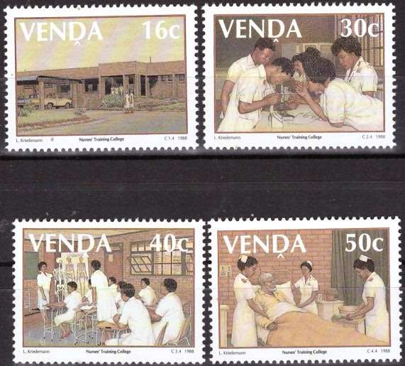VENDA  1988 Shayandima Nursing School MNH SET