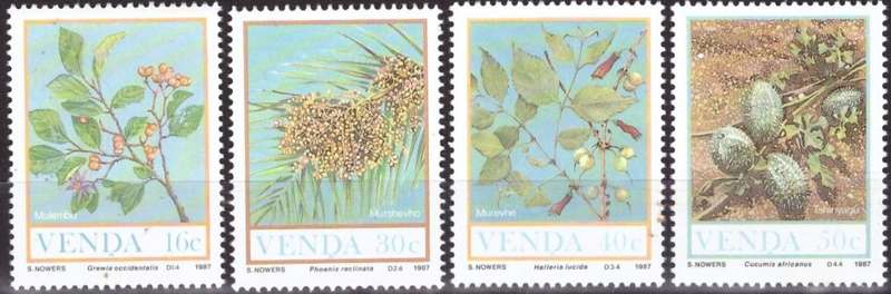 VENDA  1987 Field Fruits MNH SET