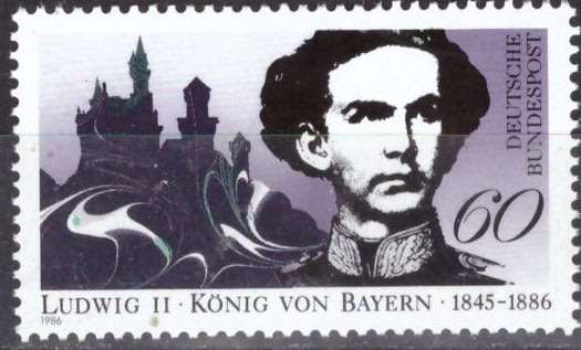 GERMANY 1986 The 100th Anniversary of the Death of King Ludwig II of Bayern UMM SET CV R67.50 SG2127